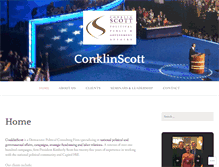 Tablet Screenshot of conklinscott.com